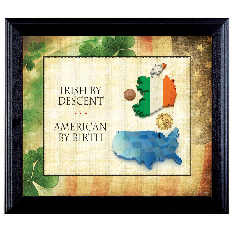 American Coin Treasure Irish By Descent Framed Memorabilia & Reviews